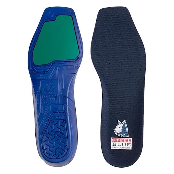 Steel Blue Square Toe Square Toe Cushion Insoles for Heeler Boots, Size 12 A-900036 - main